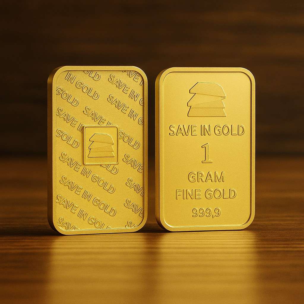 1 Gram Gold Bar