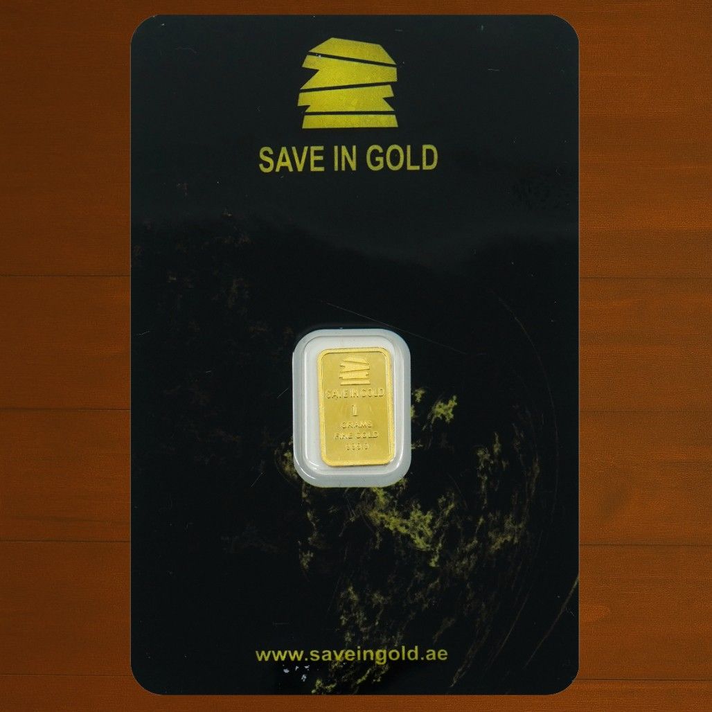 1 Gram Gold Bar