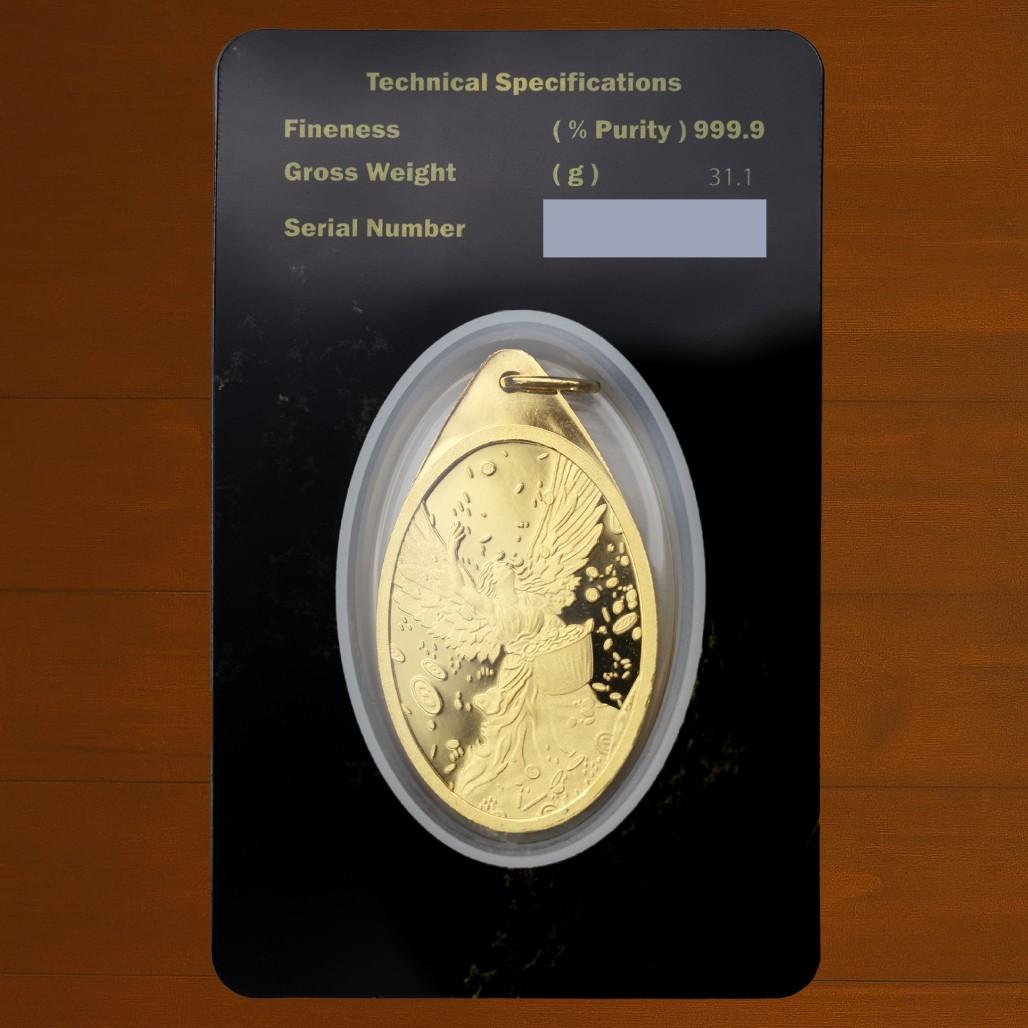 1 Ounce Elegant Pendant