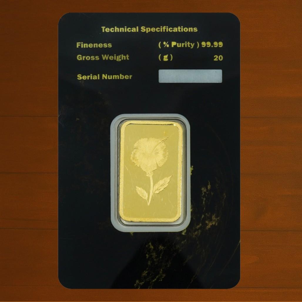 20 Grams Gold Bar