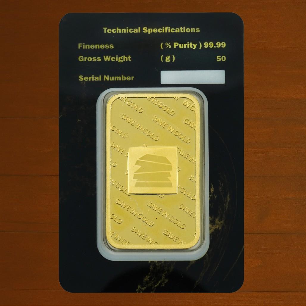 100 Grams Gold Bar